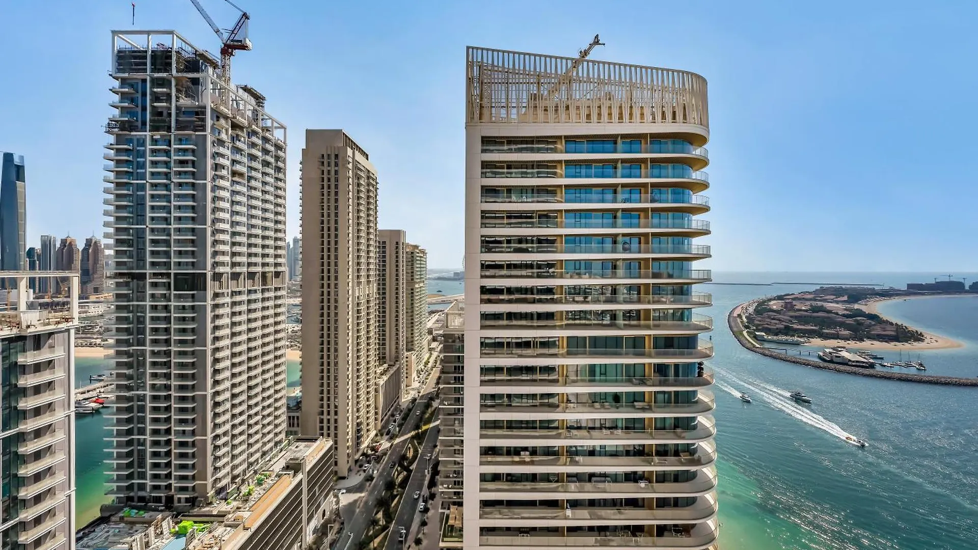 Utra Lux Large 1 Bedroom With Sunset Views And Private Beach 0*, Dubai